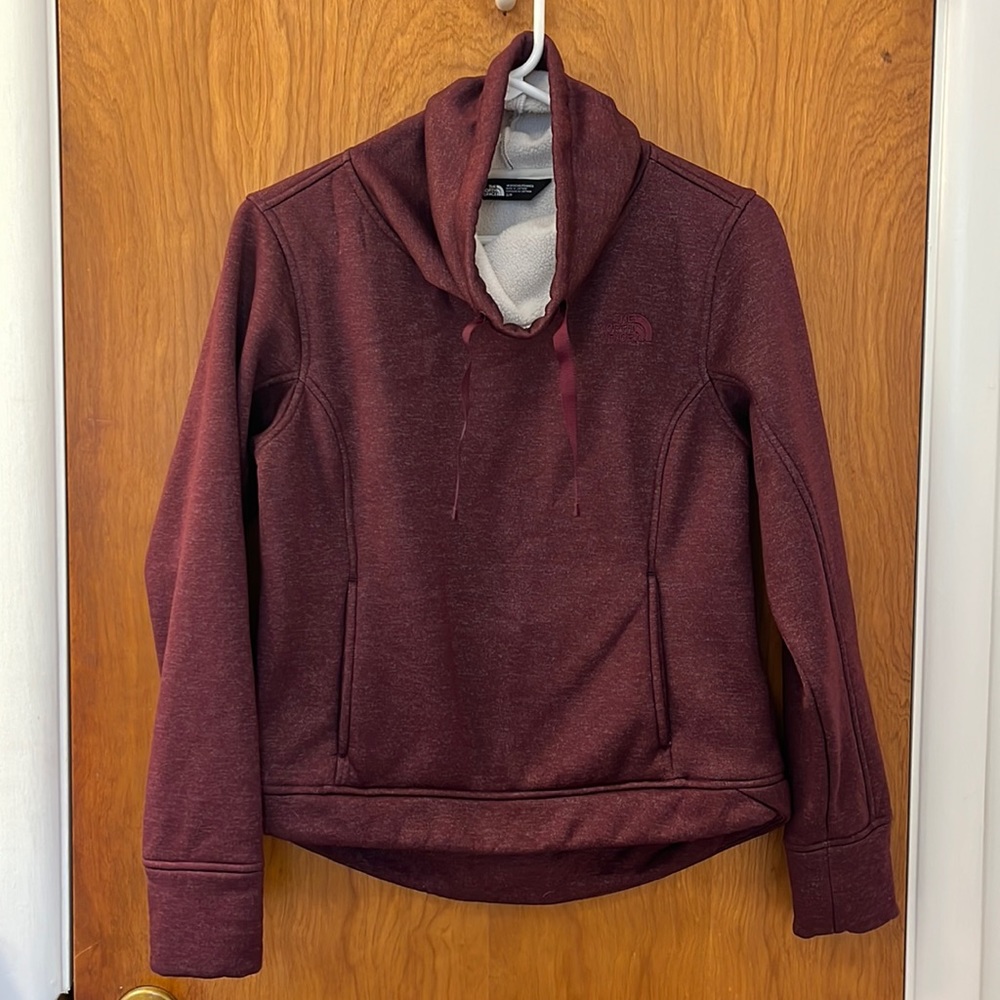 EUC Funnel Neck North Face Hoodie